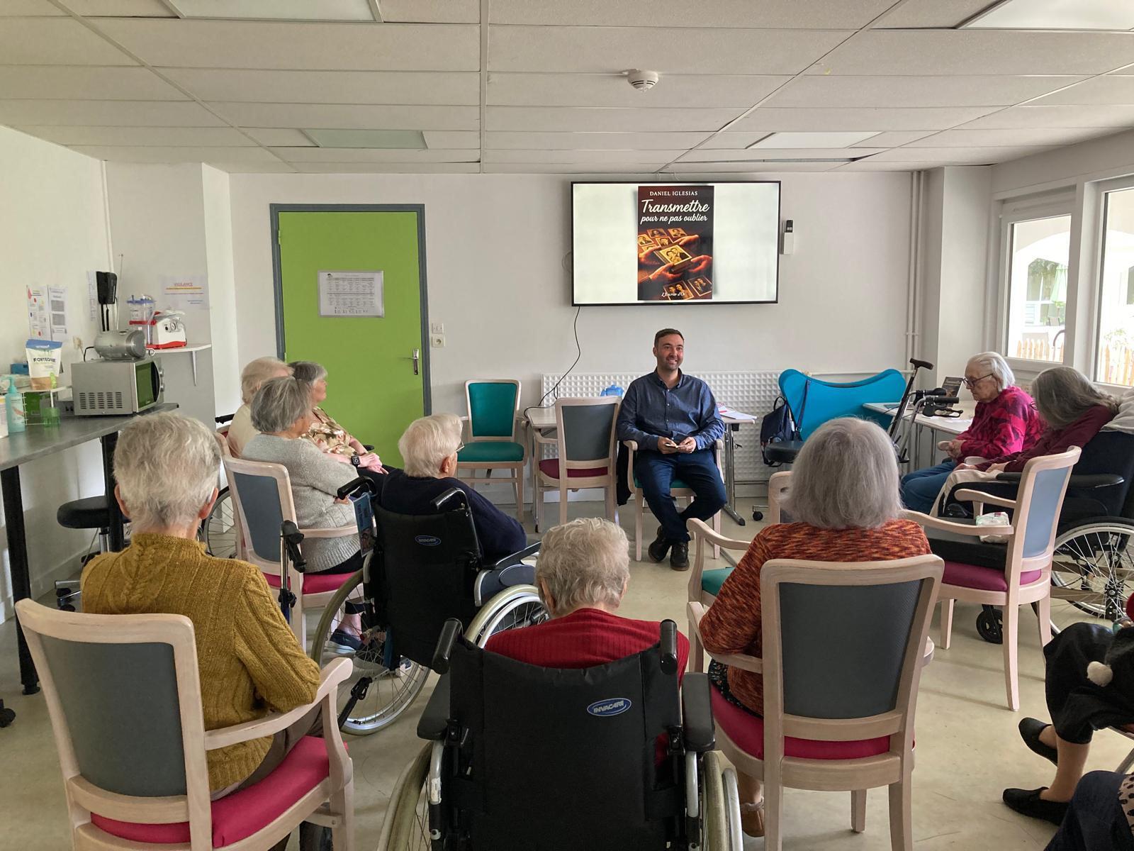 Intervention EHPAD Saint-Front Charente